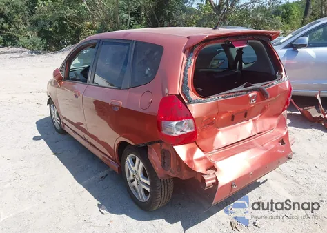 2007 Honda Fit Sport from USA, damaged, VIN JHMGD38647S017023